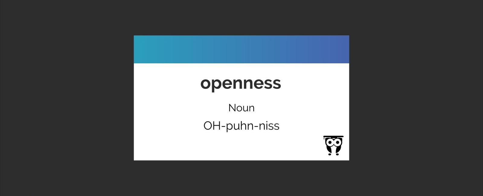 Openness