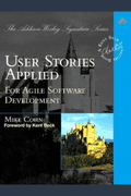 User Stories Applied Cover