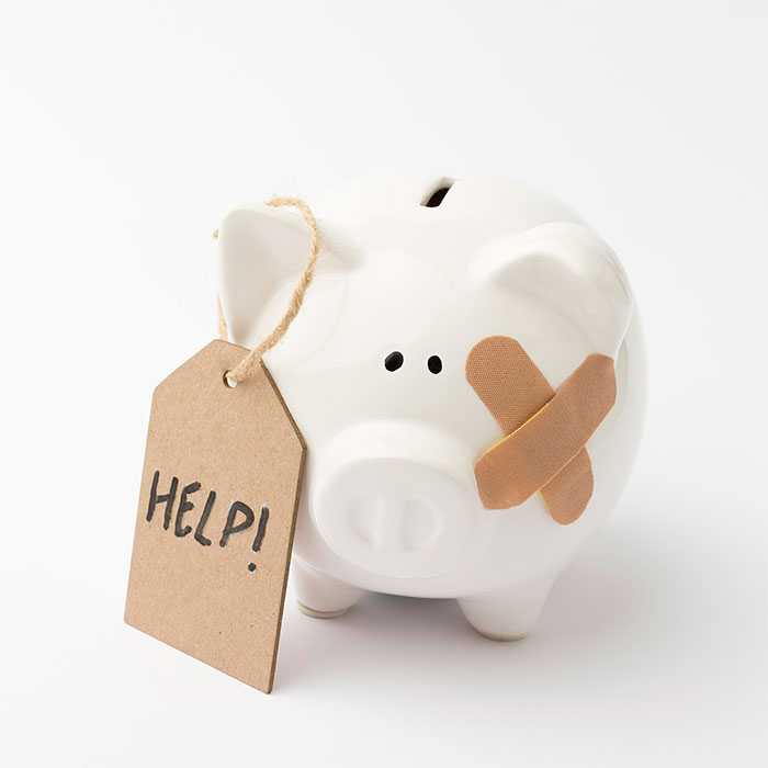 Broken Piggy Bank